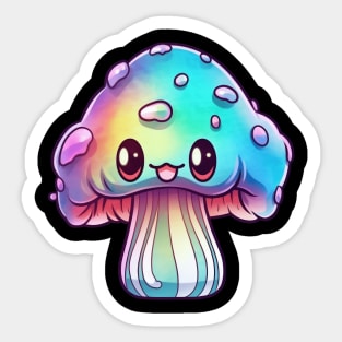 Cute Psychedelic Mushroom Sticker